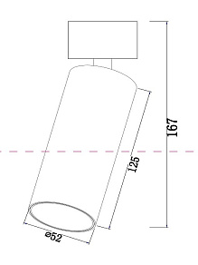 Накладной светильник Maytoni Focus LED C055CL-L12W3K