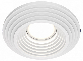 Встраиваемый светильник Maytoni Gyps Modern DL004-1-01-W-1