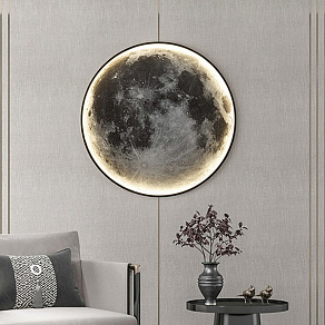 Накладной светильник Imperiumloft COSMOS Мун D90 cosmos-moon01