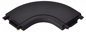 Соединитель угловой L-образный для треков накладных Maytoni Accessories for tracks Radity TRA084CR-11B