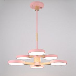 Люстра на штанге Imperiumloft TURNA Pink TURNA-DBL01