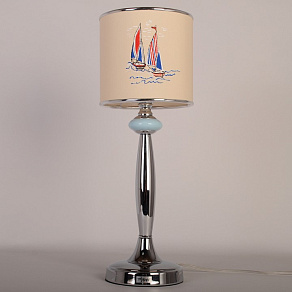 Настольная лампа декоративная Manne TL.7737-1BL TL.7737-1BL (корабли) настольная лампа 1л