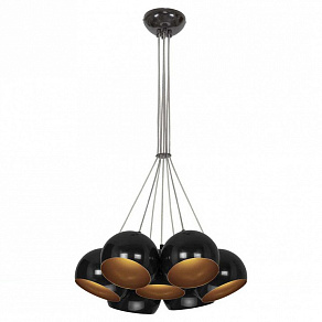 Подвесная люстра Nowodvorski Ball Black-Gold 6588