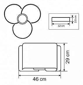 Потолочная люстра Lightstar Pittore 811032