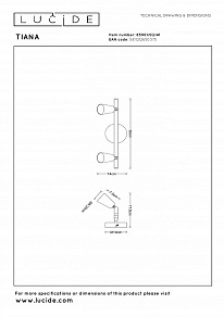 Спот Lucide TIANA 65901/02/41