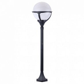 Наземный высокий светильник Arte Lamp Monaco A1496PA-1BK