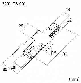 Соединитель линейный для треков Favourite Practica 2201-CB-001