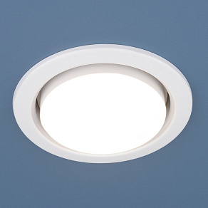 Встраиваемый светильник Elektrostandard Circu 1035 GX53 WH