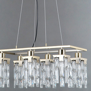 Люстра на штанге ILLUMICO  IL3601-6PSQ-26 AB DS