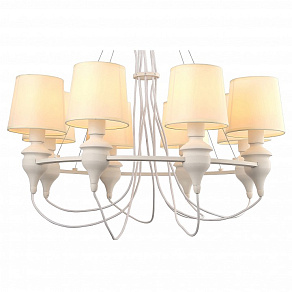 Подвесная люстра Arte Lamp Sergio A3326LM-8WH