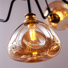 Потолочная люстра LED4U 6136 6136/6+1