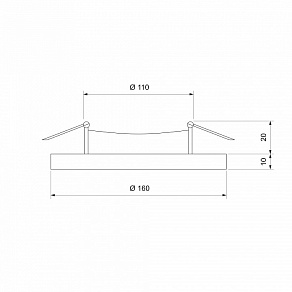 Встраиваемый светильник Elektrostandard DSS001/002/003 a037533