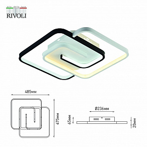 Накладной светильник Rivoli Jenny Б0059010