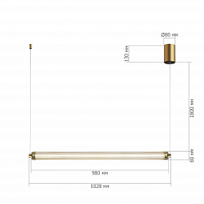 Подвесной светильник ST-Luce Bamboo SL6224.313.01