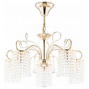 Подвесная люстра Freya Leona FR1127-PL-05-G