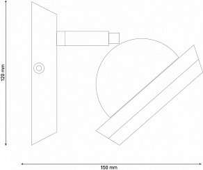 Спот Lucia Tucci Natura 5 Natura W075.1 Led venge