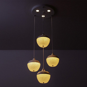 Подвесной светильник LED4U 1968 1968-3+1 WH