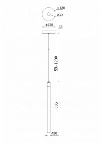Подвесной светильник Maytoni Ray P021PL-L10MG3K