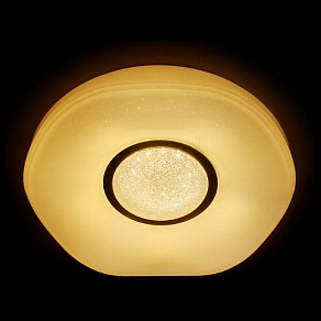 Накладной светильник Ambrella Orbital Crystal Sand FS1237 WH 72W D490