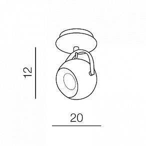 Бра Azzardo Gulia wall AZ1346