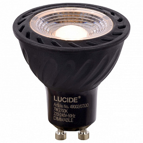 Лампа светодиодная Lucide 49002 GU10 7Вт 2700K 49002/07/30