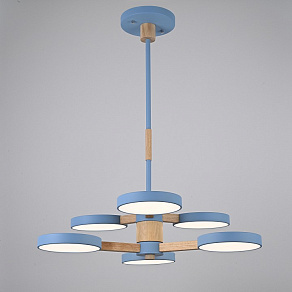 Люстра на штанге Imperiumloft TURNA Blue TURNA-DBL01