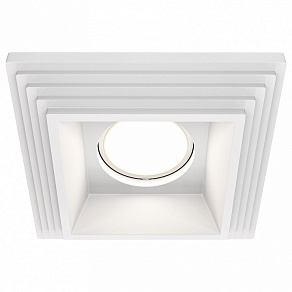 Встраиваемый светильник Maytoni Gyps Modern DL005-1-01-W-1