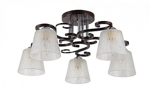 Потолочная люстра Imex  MD.50609-5-S WENGE+CH