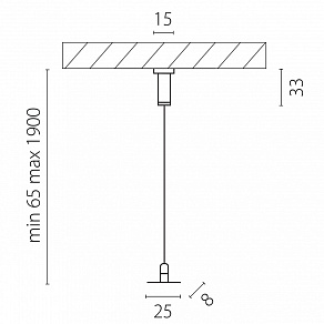 Подвес для трека Lightstar Linea 506570