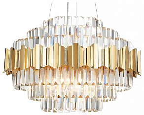 Подвесная люстра Natali Kovaltseva Ruby RUBY 81442/10C GOLD