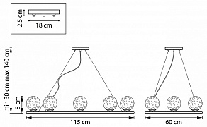 Подвесная люстра Lightstar Bari 815287