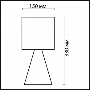 Настольная лампа декоративная Lumion Segi 8132/1Т
