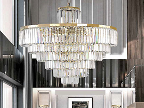 Подвесная люстра Newport 31100 31124/S gold