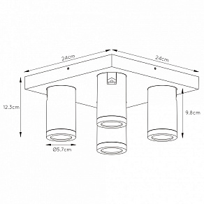 Спот Lucide Taylor 09930/20/30