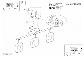 Спот Eglo Litago 97008