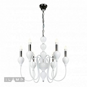 Подвесная люстра iLamp Lady 88003-6 WH