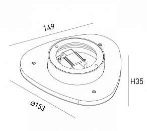 Накладной светильник DesignLed ML 00-00016544