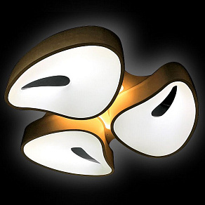 Накладной светильник Ambrella Orbital Granule FG2083 WH 96W+12W D730*690