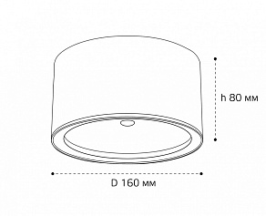 Накладной светильник Italline  IT6041
