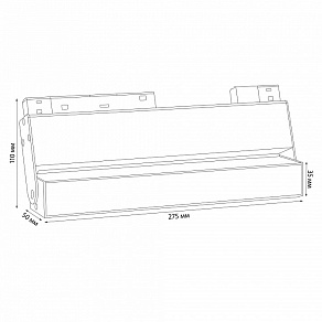 Накладной светильник Uniel ULB-M80 UL-00008746