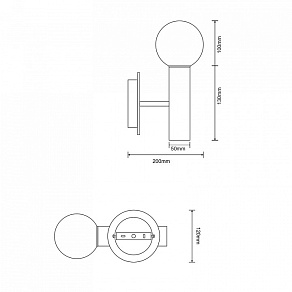 Бра ST-Luce Pietra SL1210.401.01