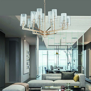 Люстра на штанге Newport 4340 4349+6/C