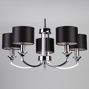 Люстра на штанге Eurosvet Diana 60067/5 хром