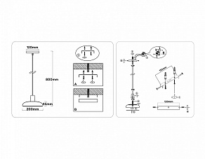 Подвесной светильник Ambrella Light FL FL4839