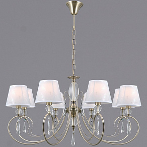 Подвесная люстра ILLUMICO CASTOR IL0193-8PSQ-24 AB CASTOR