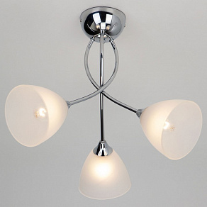 Люстра на штанге Eurosvet Nika 30117/3 хром