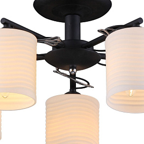 Люстра на штанге Natali Kovaltseva 11476 11476/5C DARK CHROME