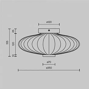Накладной светильник Maytoni Amulet MOD555WL-L8CH4K