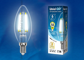Лампа светодиодная Uniel Air E14 6Вт 4000K UL-00002198
