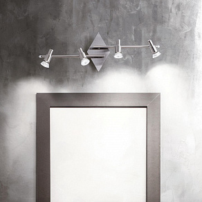 Спот Ideal Lux Slem SLEM PL4 NICKEL